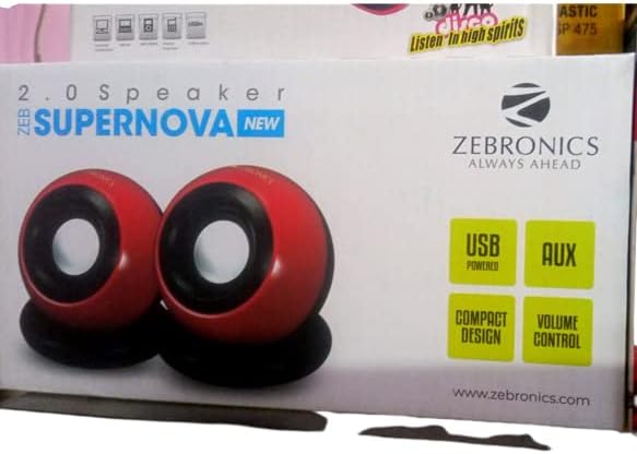 Zel Computer ZEL Computer Care 2.0 Speaker Zeb Supernova New Bluetooth Speaker ...