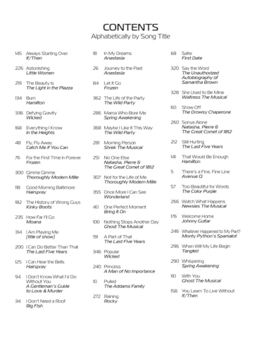 21st Century Musical Theatre: Women's Edition: Vocal Sheet Music Collection | 50 Songs From Shows Since 2000 | Broadway Songbook for Singers | Music Teacher Resource Softcover - Image 3