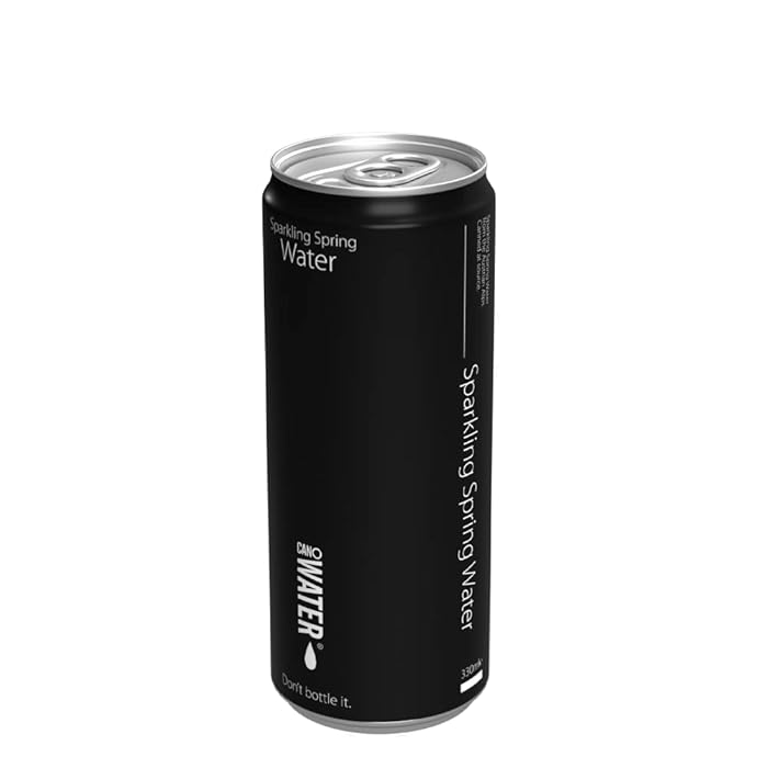 Buy CANO WATER Sparkling Water Cans in Multipacks, Natural Spring Water Cans with Ringpull Lids