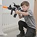 Realistic Toy Gun for Nerf Guns Darts - Electric Sniper Rifle with Tactical Vest Kit, Automatic Foam Blaster with 180 Soft Bullets 3 Magazine for Boy Ages 6-12 Years Old Kid Adult, Indoor Outdoor Game