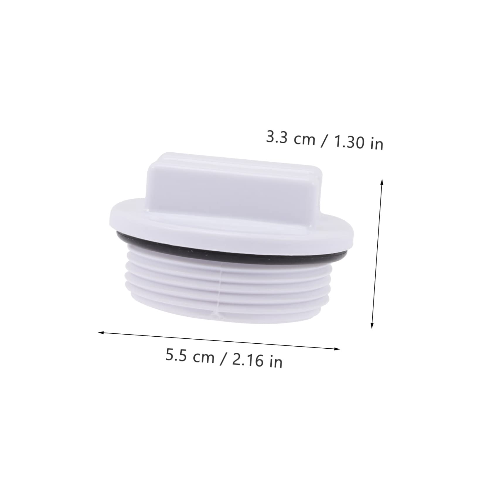 YARNOW 18pièces Bouchons De Filetés pour Piscine Bouchons Et Vidange Pratiques pour Accessoires De Piscine Et Spa