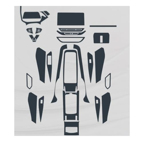Film de réparation anti-rayures TPU console centrale VW ID.4 X 2021 2022 plastique