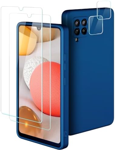5 In 1 Galaxy A42 5g Case With 2 Pack Hd Tempered Glass 