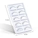 30 Pairs Practice Lash Strips Training Lashes for Eyelash Extensions Supplies Practice Eyelash Strips Lash Training Kit Lash Extension Supplies for Mannequin Head Beginner by SRCKFIZ