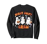 Photo Gallery night shift crew boo ghost halloween rn infermiera registrata felpa Photo Gallery night shift crew boo ghost halloween rn infermiera registrata felpa