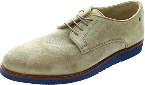 Preisvergleich Produktbild BASE LONDON GARRICK QH02123 Mann weichem Wild Derby-Schuhe 41