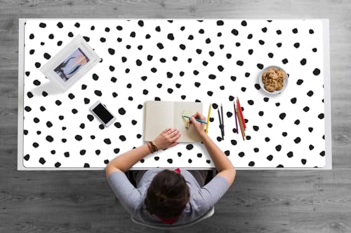Sous-main de bureau 120x60 cm imperméable et tapis antidérapant