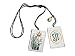 Jude The Apostle Green Scapular with medal charm Escapulario de San Judas Tadeo con medalla