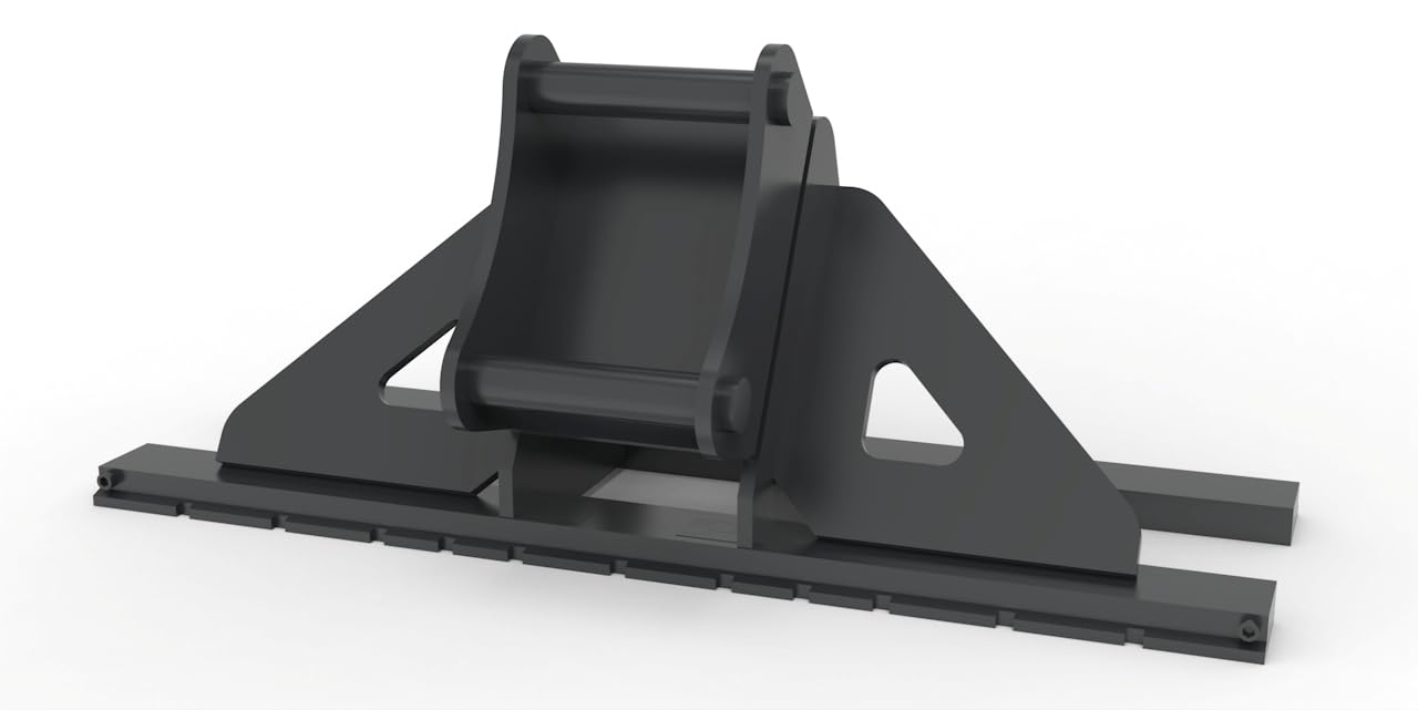 Fourche à palette Joma-Tech Vetter FEM 2 support pour pelle compatible avec Martin Miller M10 Martin M10 avec dents de 1100 mm