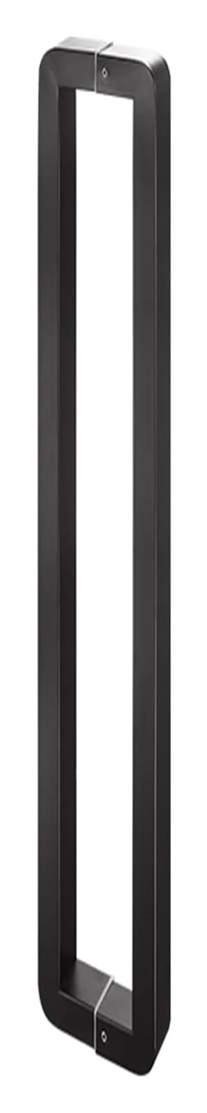 CWCQGH Push Pull Door Handle, Sliding Barn Door Handles, Thickened Stainless Steel Door Pulls for Metal Door Glass Door Tempered Door Wooden Door, Modern and Simple,Black#1-Length 92.5cm(36.4in)