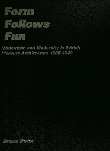 British Pleasure Architecture 1925-1940 combler le manque d'archives modernisme anglais