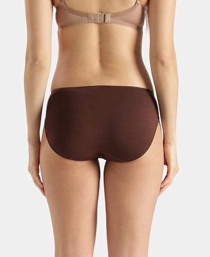 Image of Jockey 1803 Women Medium Coverage Micro Modal Elastane Stretch Bikini with Concealed Waistband and StayFresh Treatment