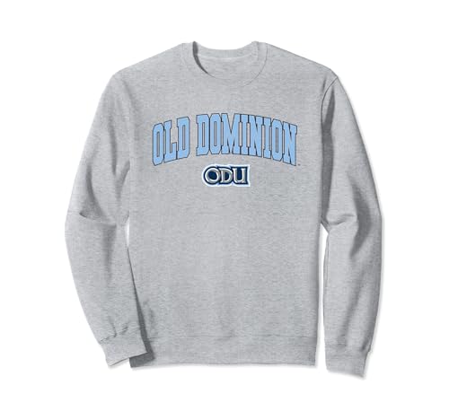 Elite Authentics Old Dominion Monarchs Arch Over Sweatshirt - Grey, Small