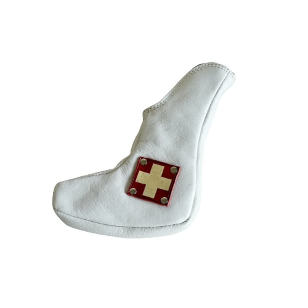 木の庄帆布 kinoshoTRANSIT 総革 パターカバー PUTTER COVER 2023年モデル KHG-PB01M (03 ホワイト/ネイビ Amazon.co.jp: 木の庄帆布 kinoshoTRANSIT 総革 パターカバー PUTTER