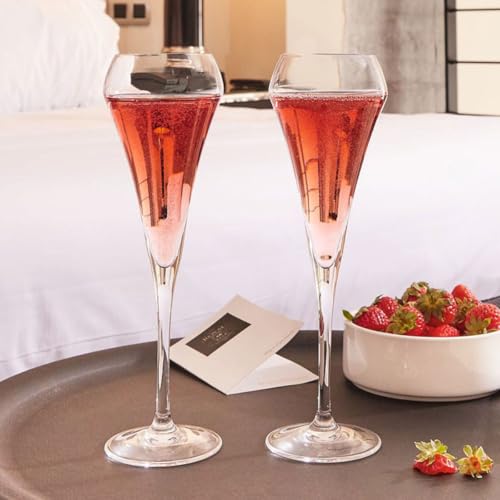 Chef & Sommelier - Open Up Collection, 6 flutes da champagne, cristallo, moderno ed elegante - Made in France, confezione rinforzata, idoneo alla vendita online - immagine 6