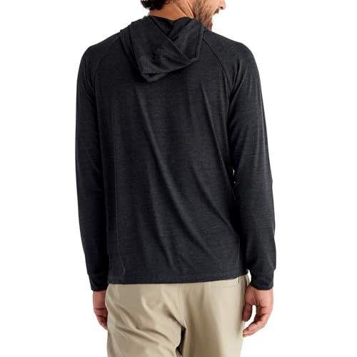 Free Fly Men's Flex Hoodie - Bamboo Viscose Sun Hoodie UPF 50+ Sun Protection, Men's Pullover Hooded Shirts2