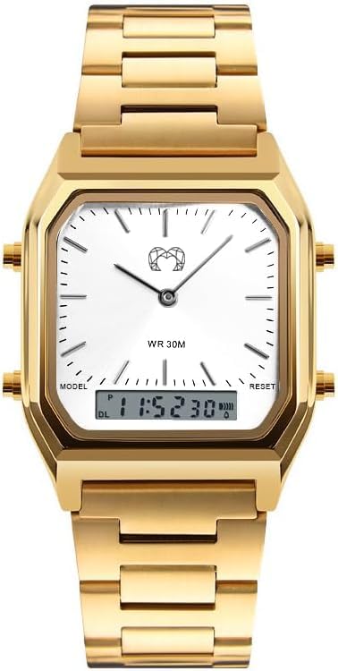 Women's Watches, Square Analogue Watch, Modern Style Water Resist...