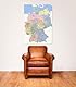 Landkarten Giant XXL Poster - Deutschlandkarte - Bildungsposter 1:640.000 - Größe 100x140 cm Germany Map German Version