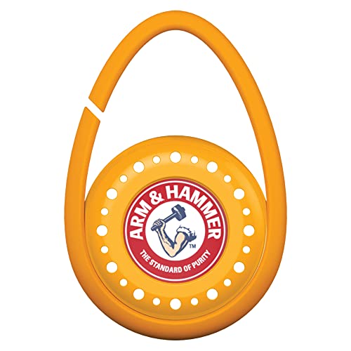 Arm & Hammer OdorBusterz ClipMATE™, Clean Burst, 4 Count – Clip-On Odor Absorber with Baking Soda, Carabiner Clip for Gym Bags, Backpacks & Travel Gear - image 2