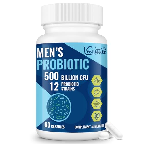 Probiotiques Flore Intestinale Pour Hommes 500 Milliards UFC, 12 ...