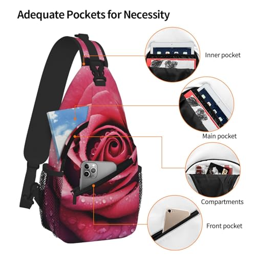 Mochila cruzada tipo bandolera para mujer y hombre miniatura 4