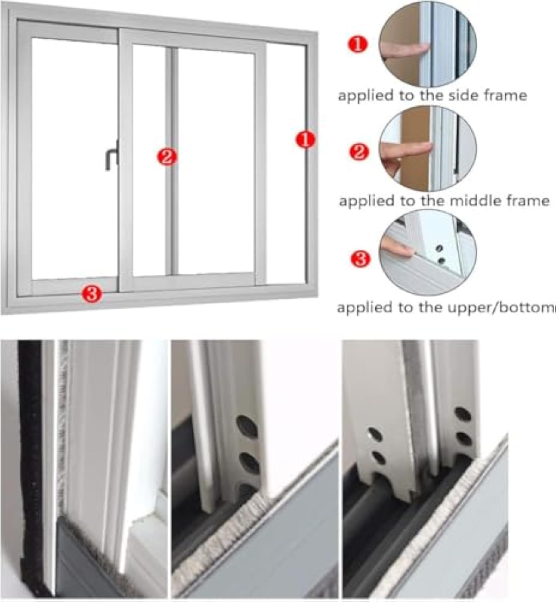 Soundproof Window Sealing Strips
