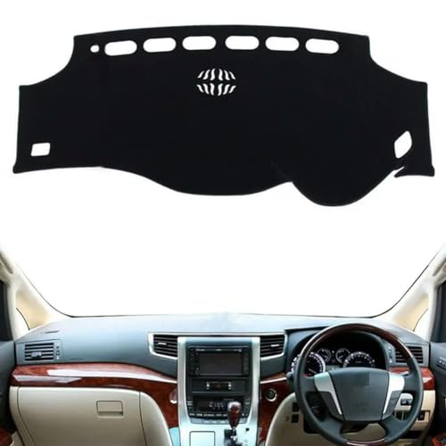 Tapis de tableau de bord Toyota Alphard protège contre fissures et soleil