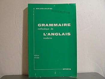 Paperback Grammaire Methodique De L'Anglais [French] Book