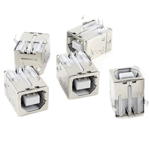 Conector USB 2.0 Tipo B Hembra 4-Pin x5 miniatura 3