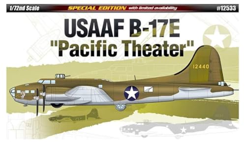 B-17E USAAF Pacific Theatre Academy 1:72 pour diorama militaire Seconde Guerre