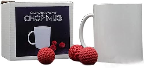 Miniatura 1 de ZQION Taza Chop Cup Magia Tazas Magia Tazas y Bolas Trucos de Magia Cerrar Trucos Mágicos Etapa Magia Mentalismo Magia (Copa y Bola)