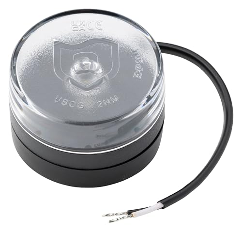 Feu de navigation LED WakeTower All Around Light Attwood Marine 12V pour bateau