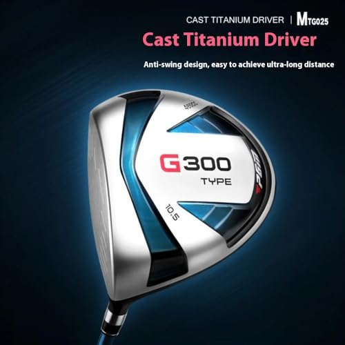 Left-Right Handed Golf Fairway Wood 1W 3W 5W Graphite Shaft Titanium Head Stiff Flex Grande Punto Dolce per Gli Uomini migliorata velocità di Oscillazione Durevole Scatti Accurati