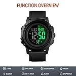 CKE-Mens-Digital-Sports-Watch-Large-Face-Waterproof-Wrist-Watches-for-Men-with-Stopwatch-Alarm-LED-Back-Light