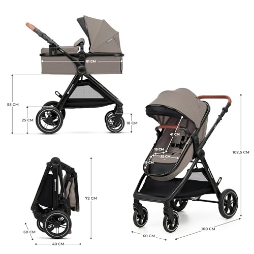 Variante de Kinderkraft carrito bebe ESME Beige