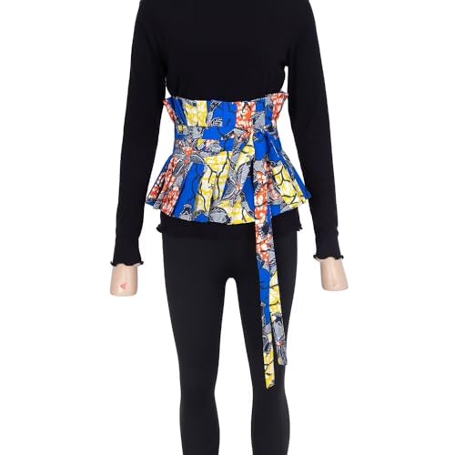 African Women Belt Printed Retro Wide Belt or Fashionable Shawl African Clothing Accessories2