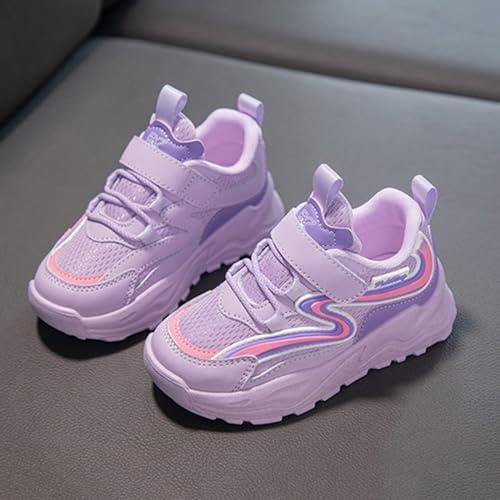 IWIHMIV Girl Tennis Shoes Toddler Athletic Sneakers Kids Comfortable Lightweight Casual Walking Shoes4