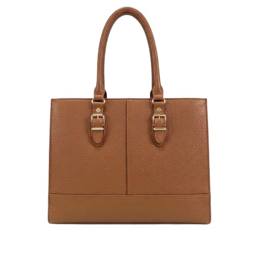 Fits up to 15.6" Laptop Large Capacity with Multiple Compartments Premium Quilted PU Leather Detachable & Adjustable Shoulder Strap Ideal for Office, Travel & Everyday Use-image-44