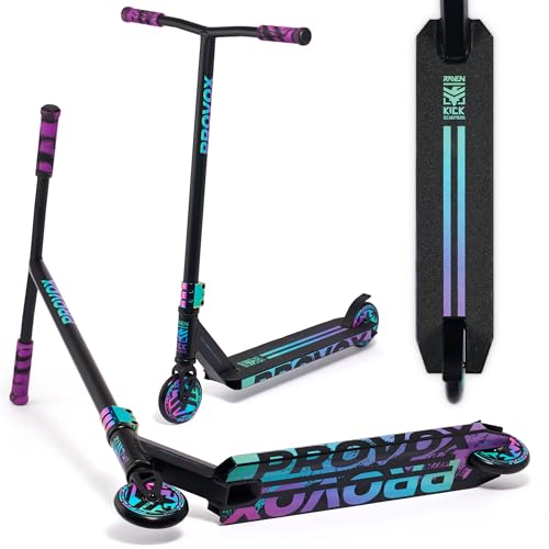 RAVEN Scooter Stunt Freestyle Tricks Roller Kickscooter für Kinder Erwachsene ABEC-9 Kugellager (Evolution Provox, 110mm) (Color)