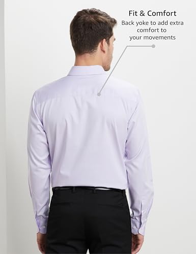 Image of Symbol Premium Men's Wrinkle-Resistant Regular Fit Cotton Formal Shirt