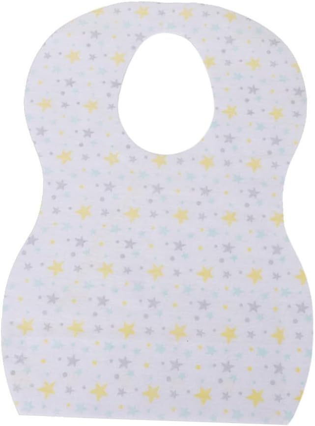 20pcs Disposable Bibs Apron Waterproof Portable Saliva Eating Towel for Newborns Feeding Mealtime Style