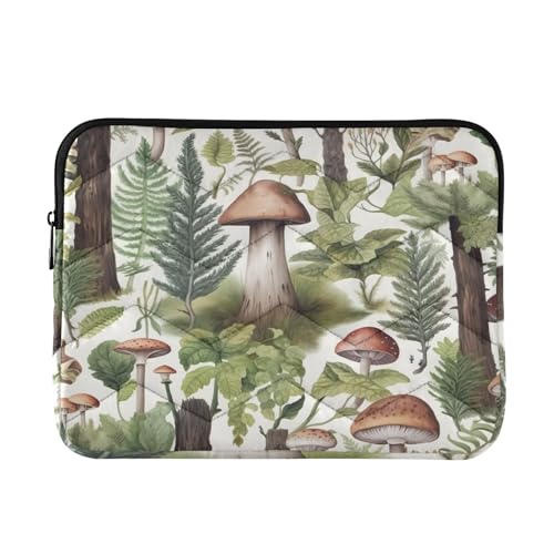 Funda para portátil 13-14 pulgadas con diseño hongo