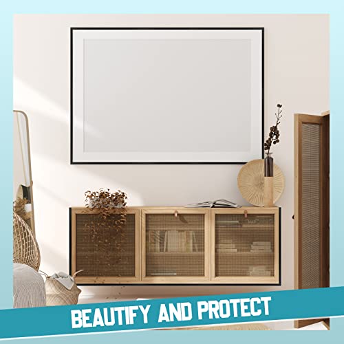 20 Pcs 12 Inch Peel And Stick Aluminum Tile Trim Self Adhesive Decorative Molding Kitchen Backsplash Protective Edge Siding Corner Cap For Wall Corner Home Bathroom (Black) #TOP6