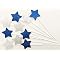 AILEXI Happy Birthday Football Cake Toppers (10 Count) - Foam & Wire Decorations - View #5