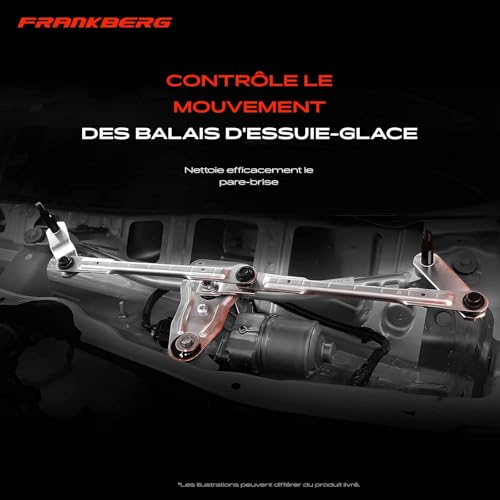 Frankberg Tringlerie d'essuie-glace sans moteur, avant 1U1955603C – vue 3