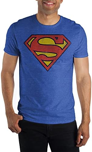 DC Comics Men's Superman Classic Logo T-Shirt (pack of 1)