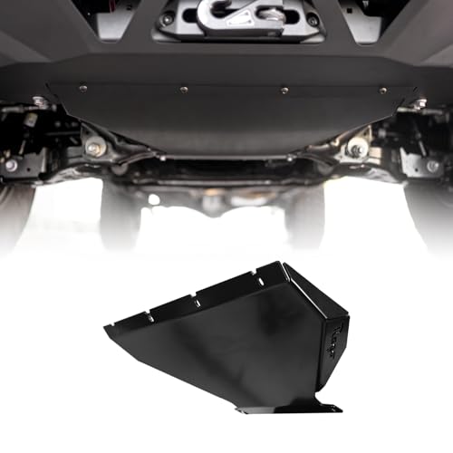 Skid Plate for Rago Fabrication Front Bumper Compatible with 2024-2026 Tacoma | Front Underbody Protection | Improves Approach Angle | 3/16" Aluminum | Satin Black Powder Coat | Made in the USA