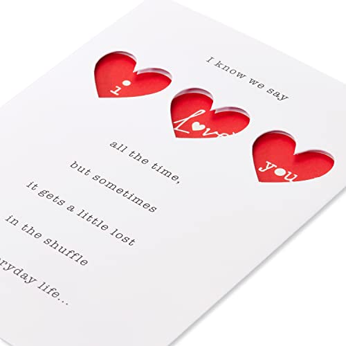 American Greetings Romantic Anniversary Card (I Love You) #TOP4