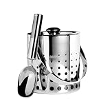 Mikasa Cheers Stainless Steel Ice Bucket and Scoop