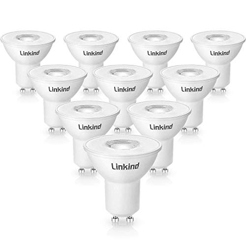 Linkind Bundle-2 Items: 10-Pack 3000K Soft White & 10-Pack 5000K Daylight White, Mr16 Gu10 Led Bulbs Dimmable 50W Equivalent, 5W 530 Lumens, Track Light, Recessed Lighting, Ul Listed #TOP1